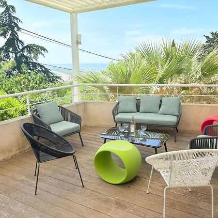 Atlantide - Somptueuse Villa Classee 4 Etoiles - Saint-Clair - Vue Exceptionnelle - Piscine 塞特港 外观 照片