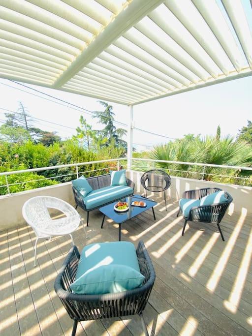 Atlantide - Somptueuse Villa Classee 4 Etoiles - Saint-Clair - Vue Exceptionnelle - Piscine 塞特港 外观 照片