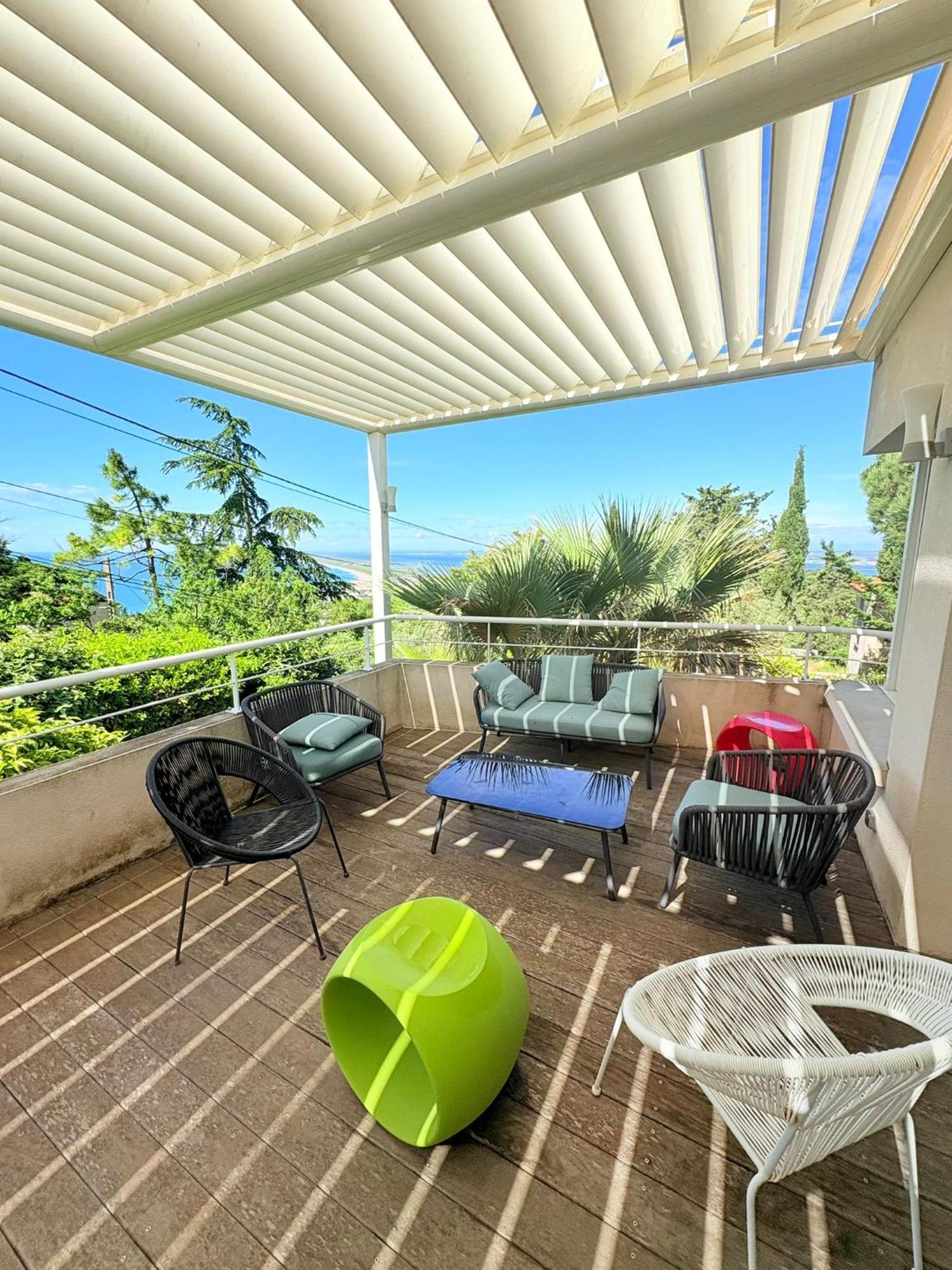 Atlantide - Somptueuse Villa Classee 4 Etoiles - Saint-Clair - Vue Exceptionnelle - Piscine 塞特港 外观 照片