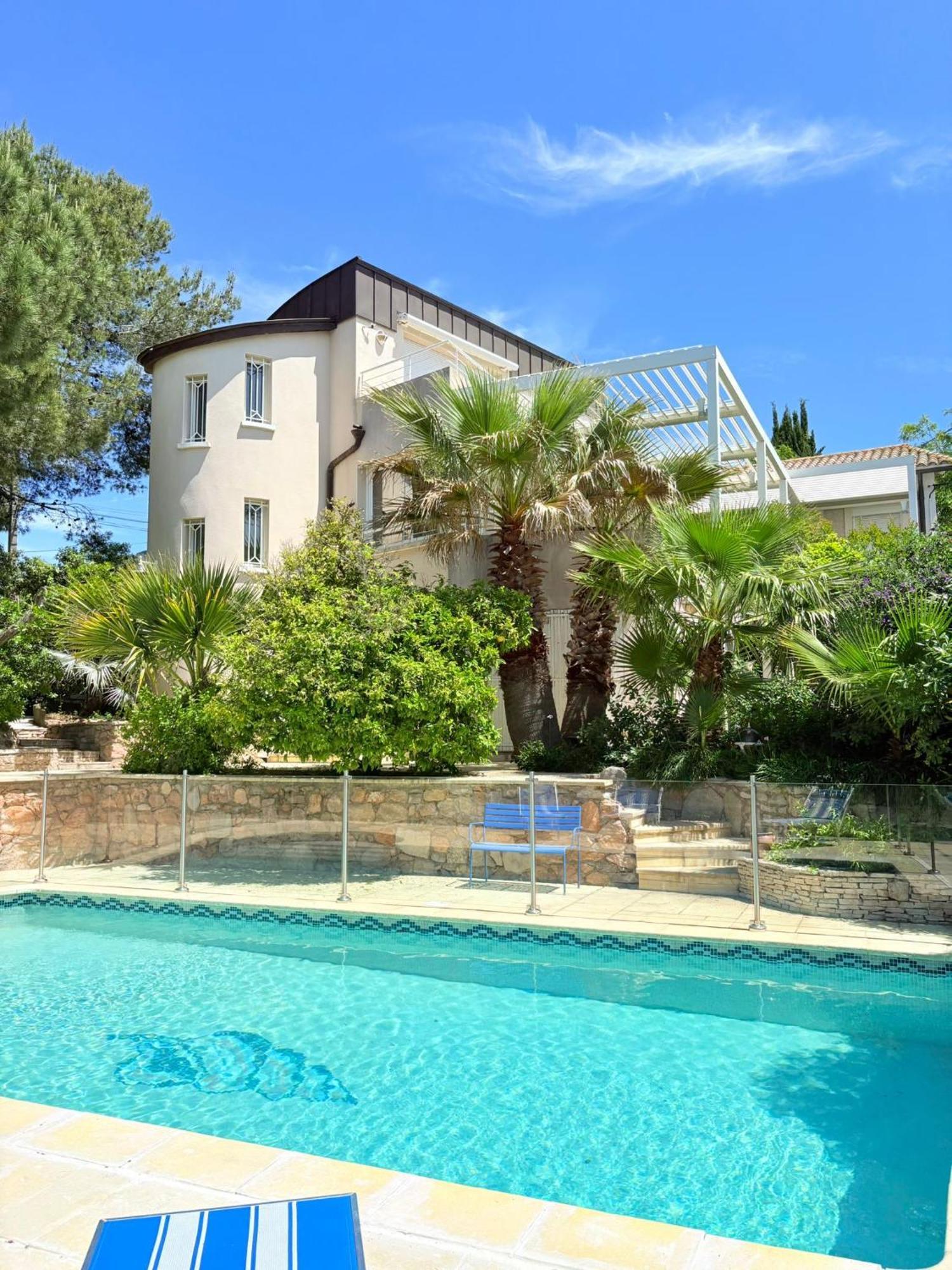 Atlantide - Somptueuse Villa Classee 4 Etoiles - Saint-Clair - Vue Exceptionnelle - Piscine 塞特港 外观 照片